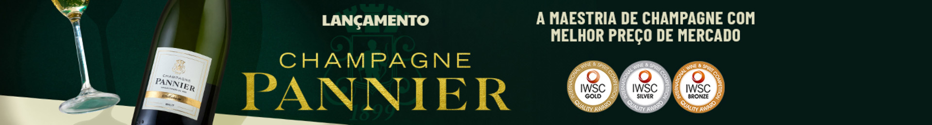 A maestria de Champagne com melhor preço de mercado

