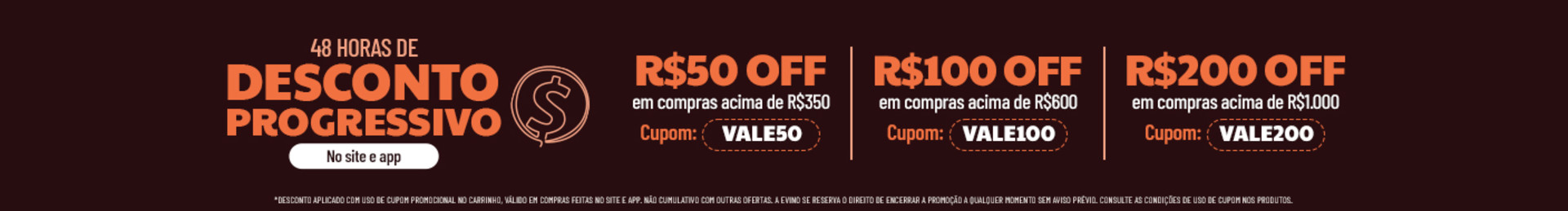 R$50 OFF em compras a partir de R$350 com o cupom VALE50 | R$100 OFF em compras a partir de R$600 com o cupom VALE100 | R$200 OFF em compras a partir de R$1000 com o cupom VALE200 | No site e app | *Desconto aplicado com uso de cupom promocional no carrinho, válido em compras feitas no site e app. Não cumulativo com outras ofertas. A Evino se reserva o direito de encerrar a promoção a qualquer momento sem aviso prévio. Consulte as condições de uso de cupom nos produtos.