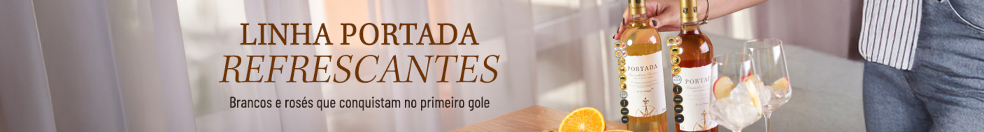 As versões branca e rosé do best seller premiado Portada. São rótulos que, além de terem encantado a crítica especializada, conquistam no primeiro gole!