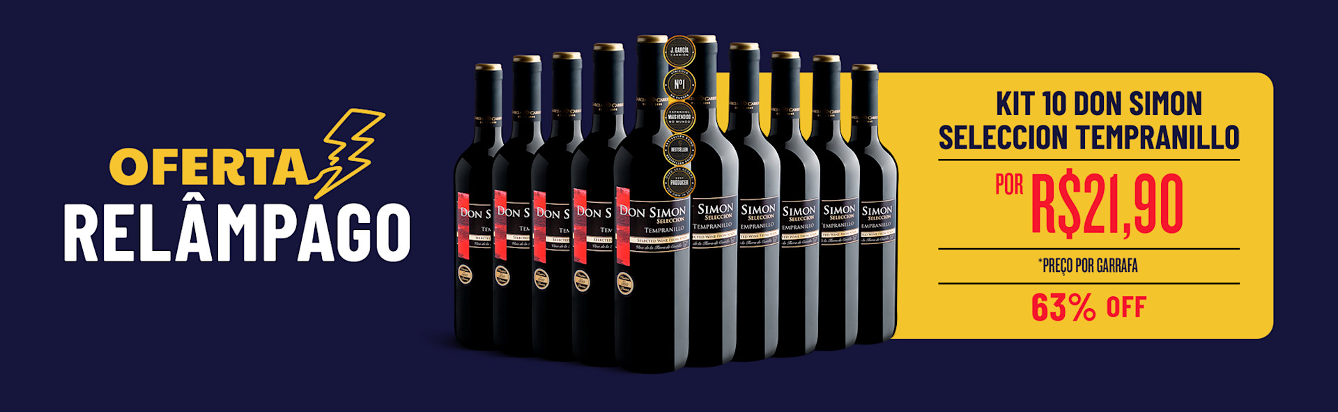 Oferta Relâmpago Don Simon Tempranillo