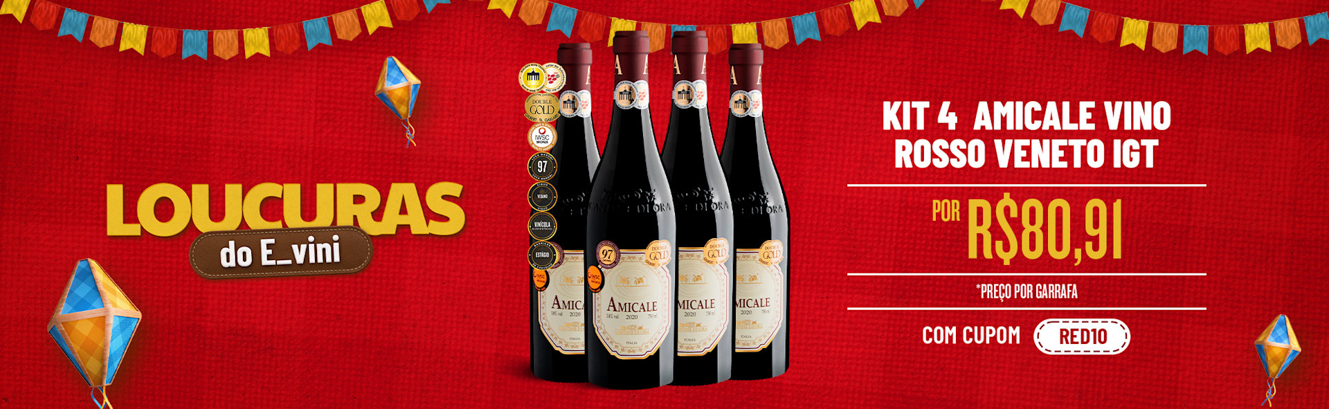 Oferta do Dia Evini Amicale
