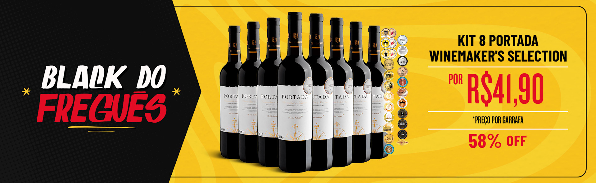 Kit 8 Portada Winemaker's Selection*