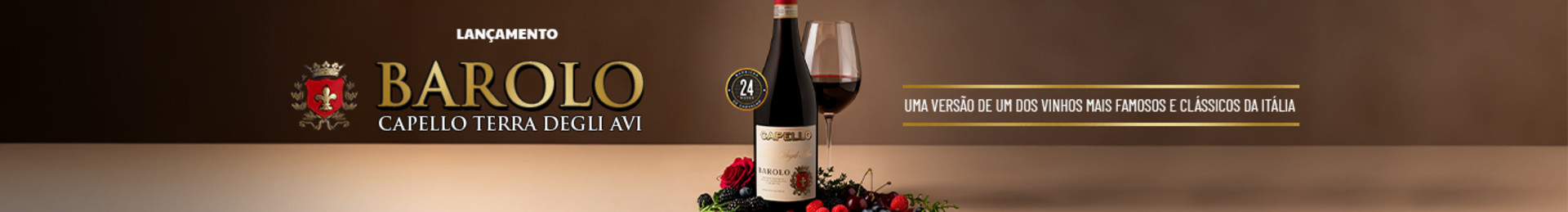 Uma versão de um dos vinhos mais famosos e clássicos da Itália
