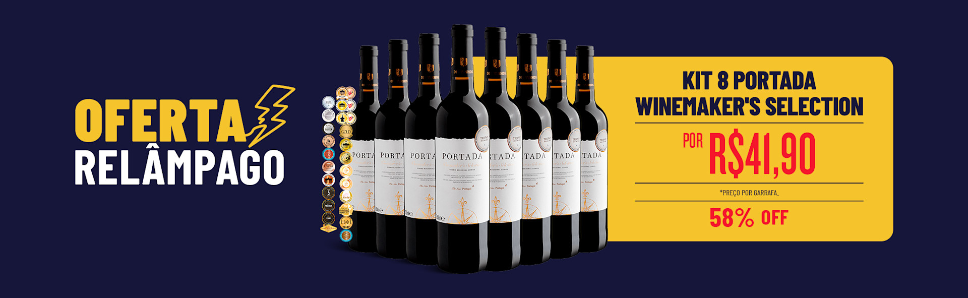 Kit 8 Portada Winemaker's Selection*