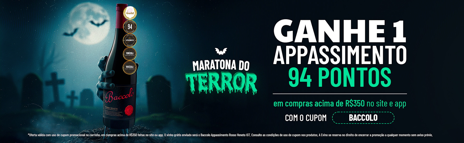 Maratona Do Terror Com Vinho Grátis