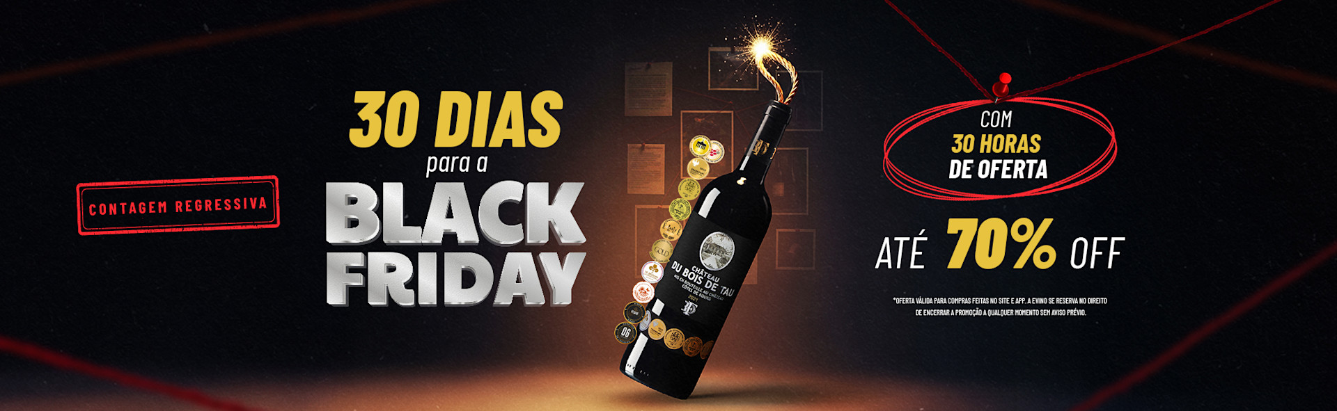 Contagem Regressiva 30h de Ofertas