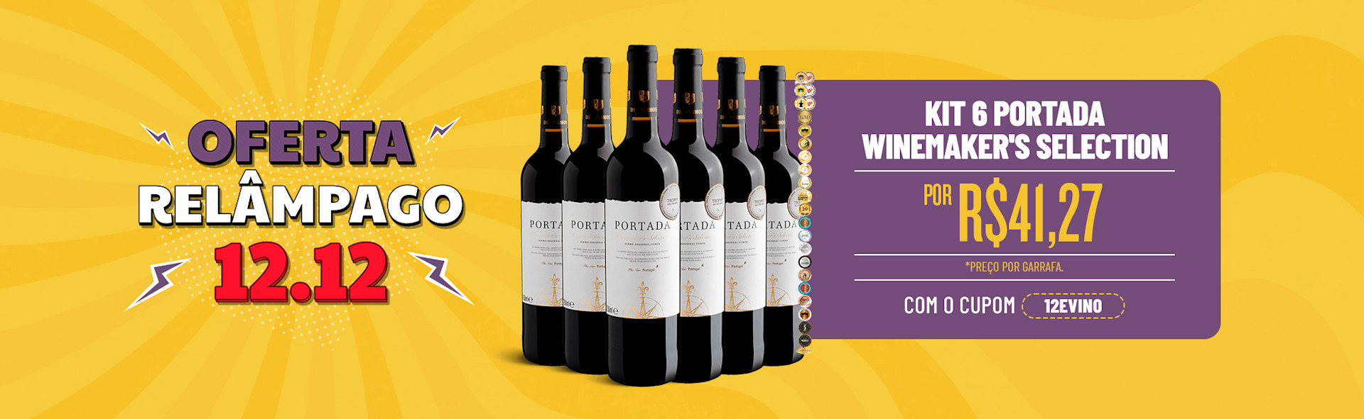 Oferta 12.12 | Kit 6 Portada Winemaker's Selection