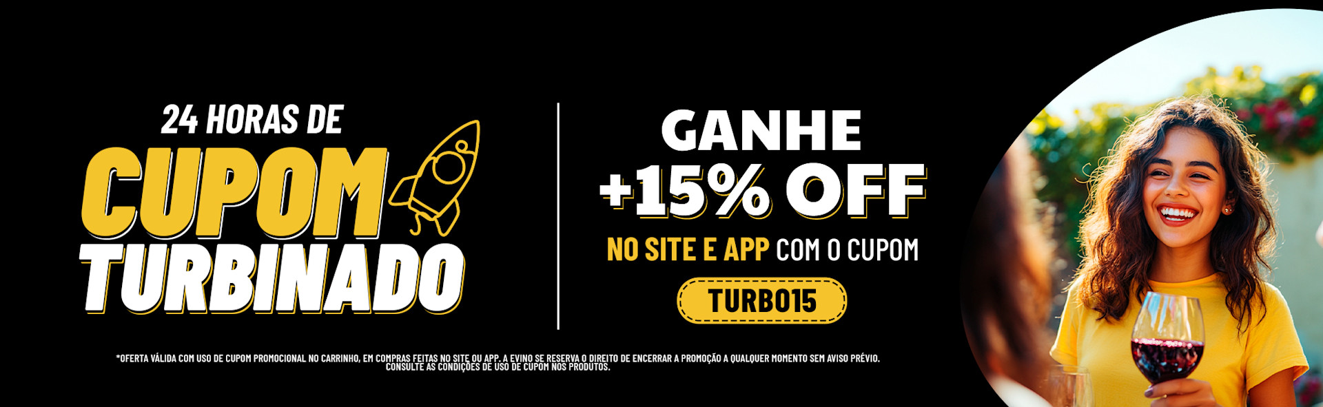 24h de Cupom Turbinado